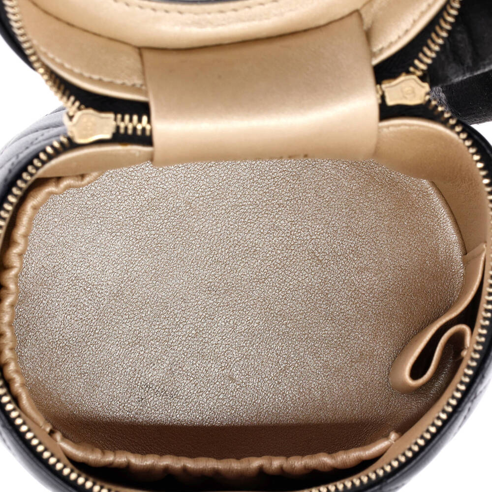 Chanel Small CC Ruched Top Handle Vanity Case - Picture 5 of 6